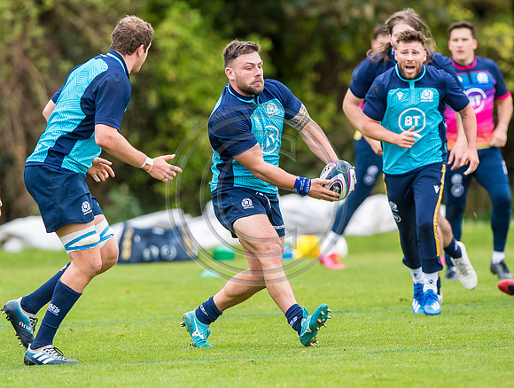 Scotland Rugby Training