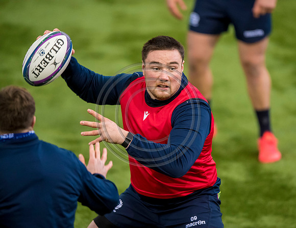 Scotland Rugby training