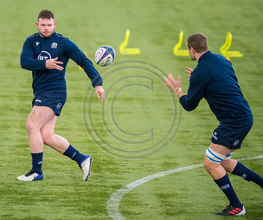 Scotland Rugby training