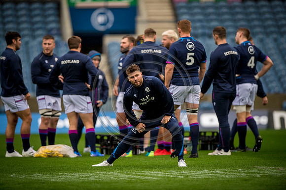 Scotland Team Captains Run