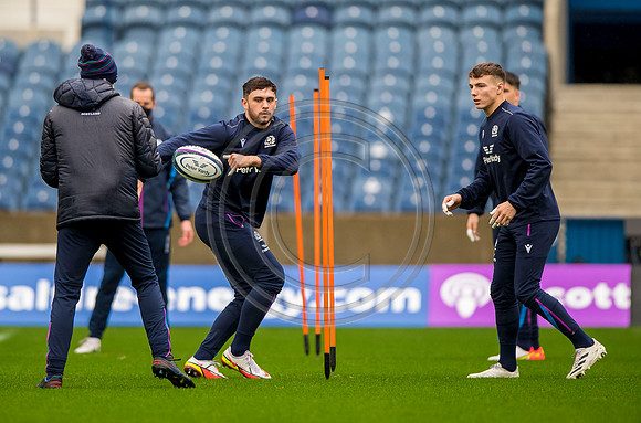 Scotland Team Captains Run