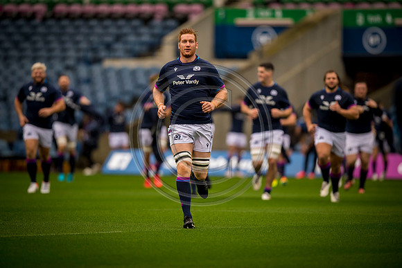 Scotland Team Captains Run