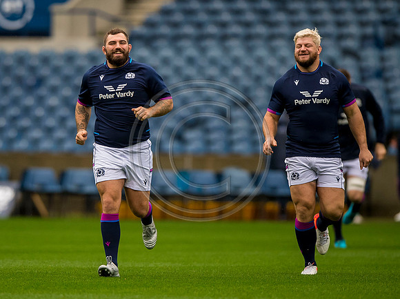 Scotland Team Captains Run