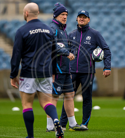 Scotland Team Captains Run