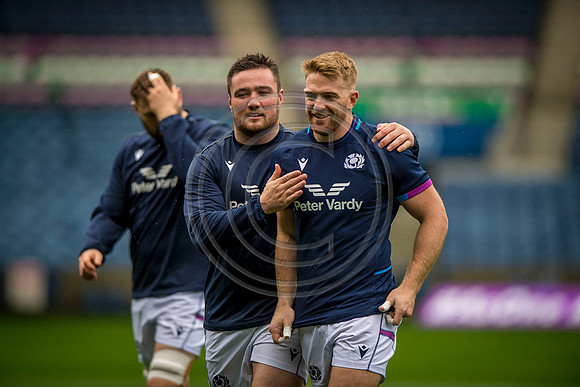 Scotland Team Captains Run
