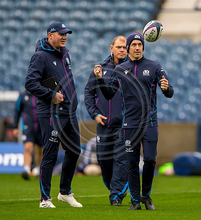Scotland Team Captains Run
