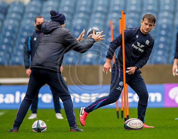 Scotland Team Captains Run