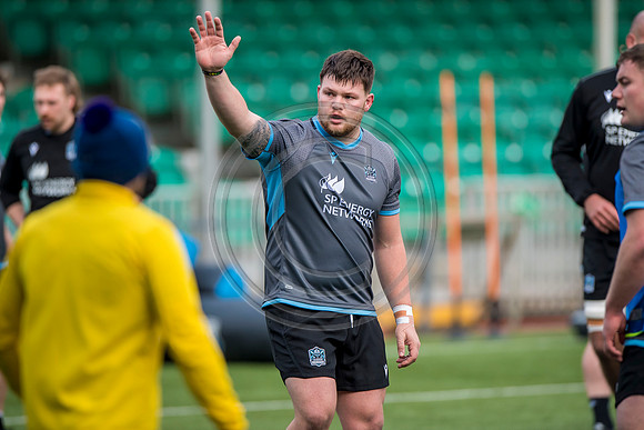 Glasgow Warriors Training