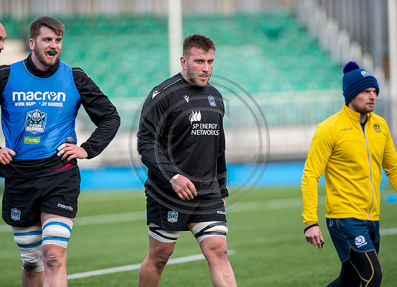 Glasgow Warriors Training