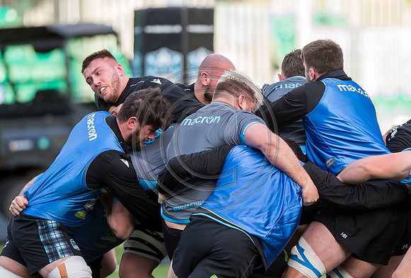 Glasgow Warriors Training