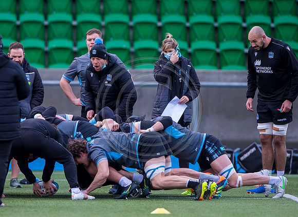 Glasgow Warriors Training