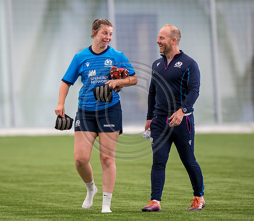 Scotland Women training