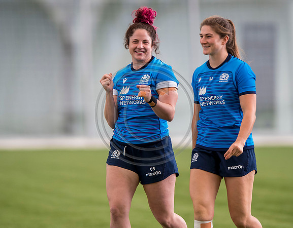 Scotland Women training