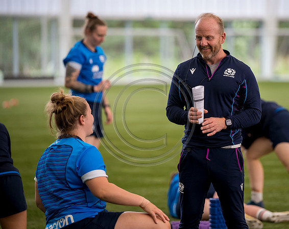 Scotland Women training