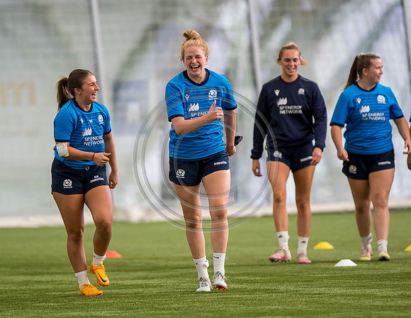 Scotland Women training