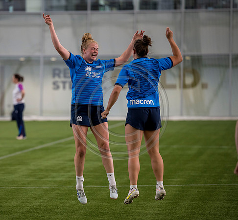 Scotland Women training