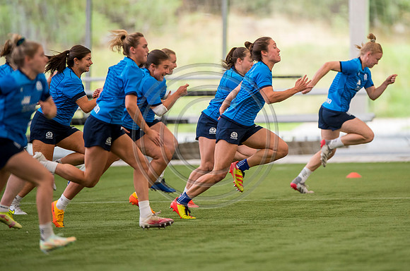Scotland Women training