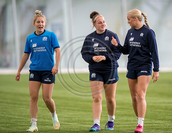 Scotland Women training