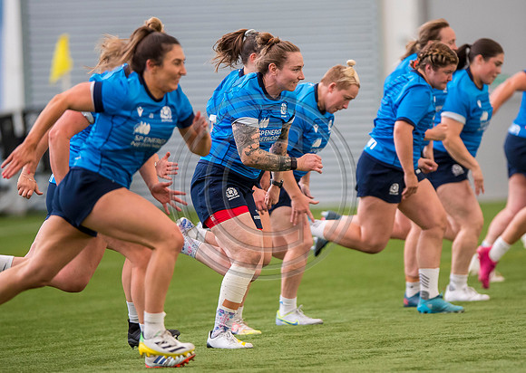 Scotland Women training