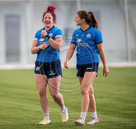Scotland Women training
