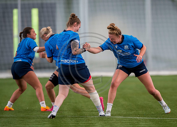 Scotland Women training