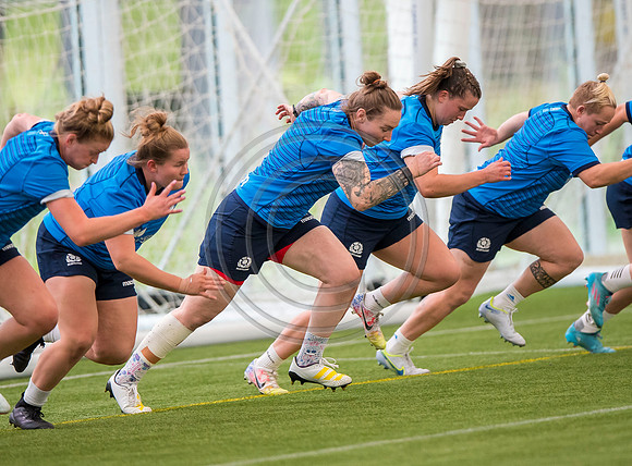 Scotland Women training