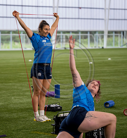 Scotland Women training