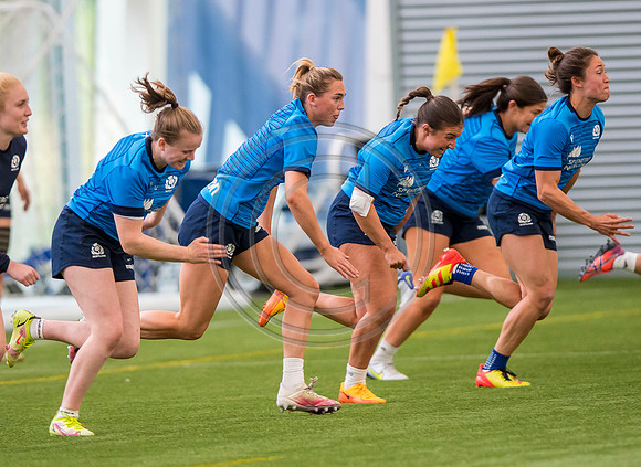 Scotland Women training