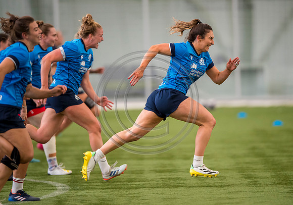 Scotland Women training