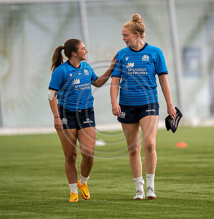Scotland Women training
