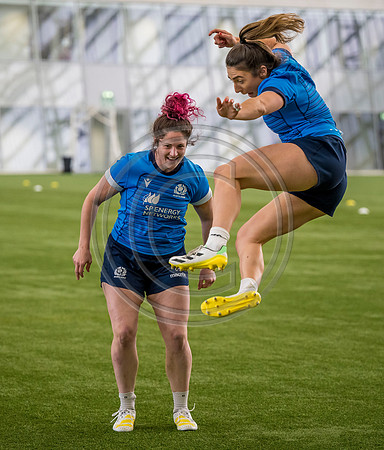 Scotland Women training