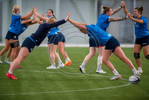 Scotland Women training