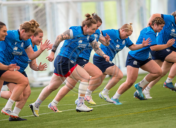 Scotland Women training