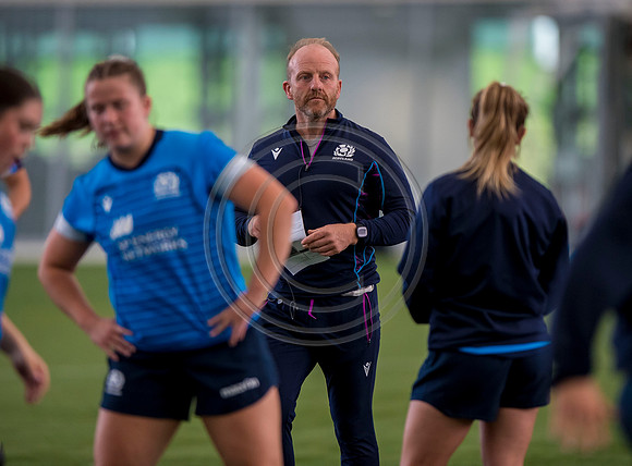 Scotland Women training