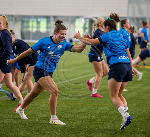 Scotland Women training