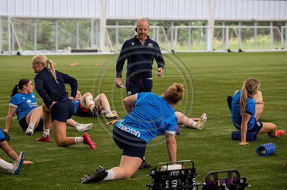 Scotland Women training