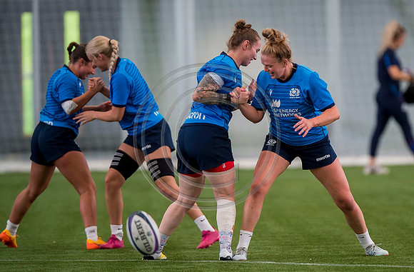 Scotland Women training
