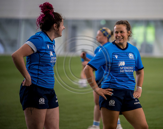 Scotland Women training