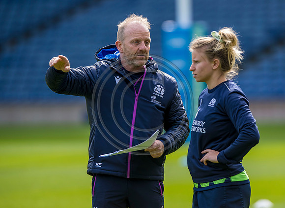 Scotland Womens team training