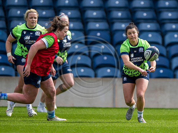 Scotland Womens team training
