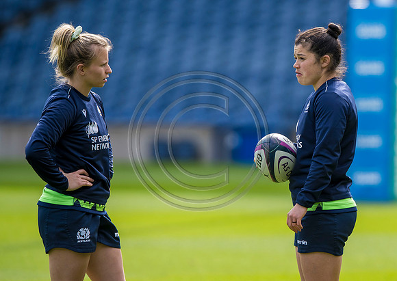 Scotland Womens team training