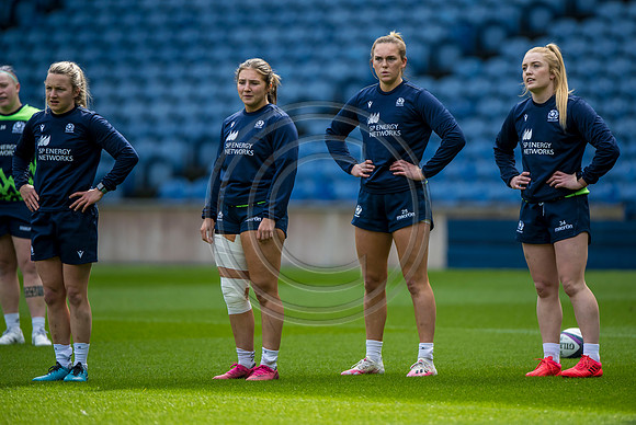 Scotland Womens team training