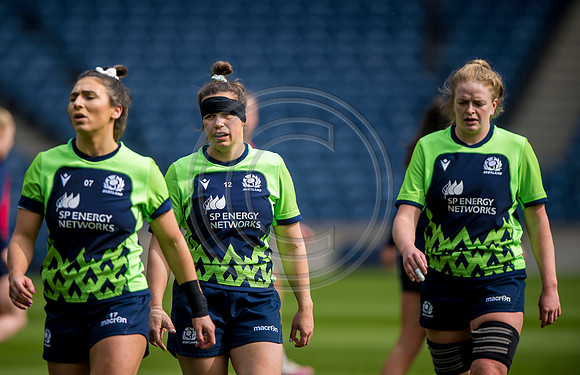 Scotland Womens team training