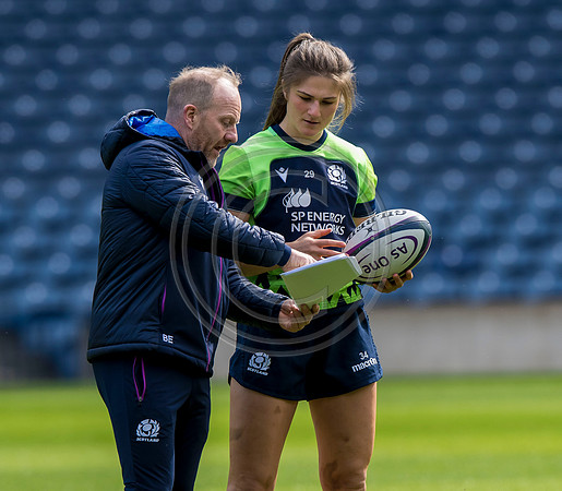Scotland Womens team training
