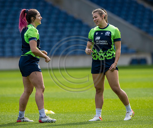 Scotland Womens team training
