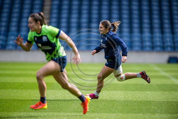 Scotland Womens team training