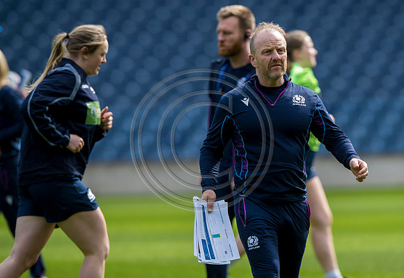Scotland Womens team training