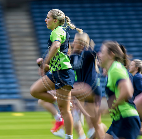 Scotland Womens team training