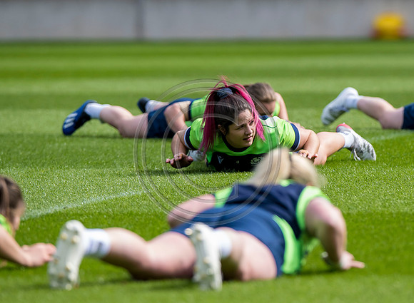 Scotland Womens team training