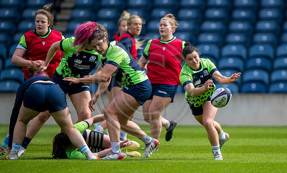 Scotland Womens team training